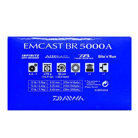 Daiwa Emcast BR 5000 Spinning Reel Spare Spool Showspace