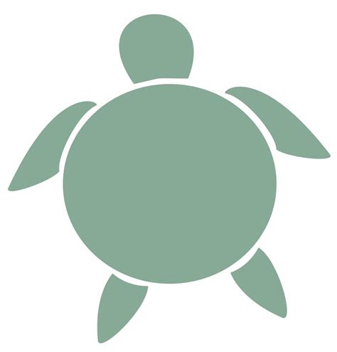 Cartoon Sea Turtle Simple Clipart Best