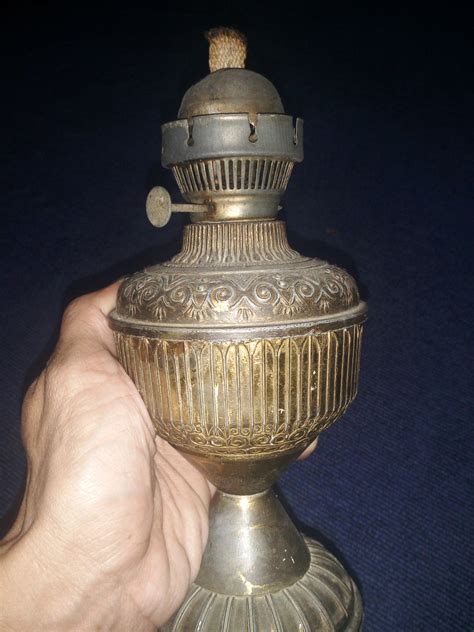 Antique Metal Art Oil Lamp Collectors Weekly