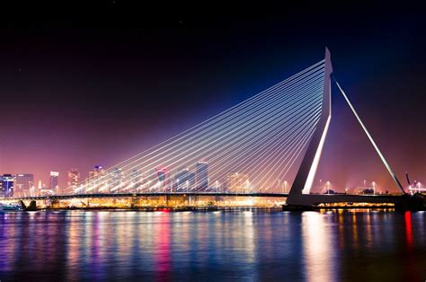 Rotterdam Erasmus Bridge Rotterdam Netherlands Rotterdam Netherlands