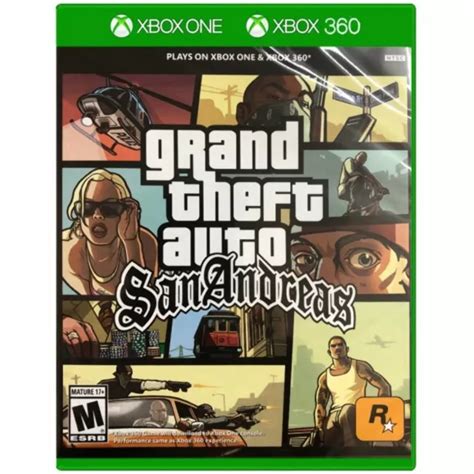 Grand Theft Auto San Andreas Gta Used Sealed Xbox One 360 Backwards