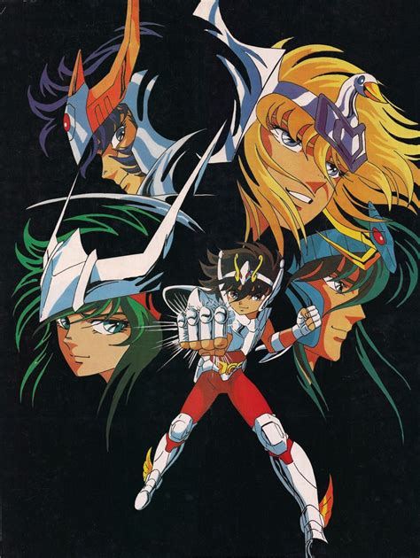 Cavaleiros Do Zodíaco Saint Seiya Poster Dbz Dragon Ball Cartoons