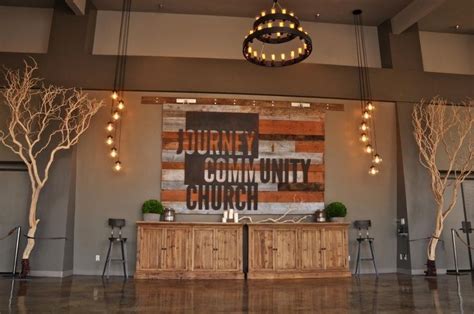 Welcome Center Church Project Inspiration Pinterest Rustic Metal