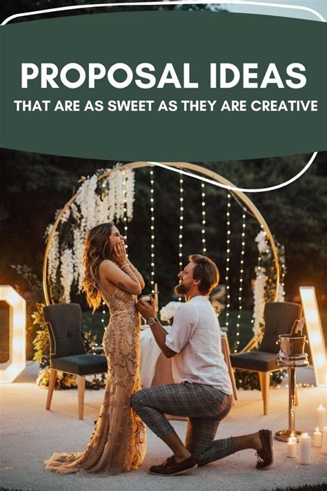 15 Proposal Ideas That Are As Sweet As They Are Creative Junebug