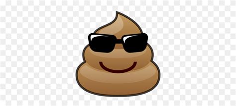 Sunglasses Poop Emoji Sticker Poop Emoji With Sunglasses Pngsunglasses