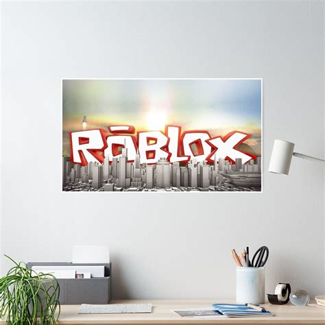 The World Of Roblox Games City Poster By Best5trading In 2021 City