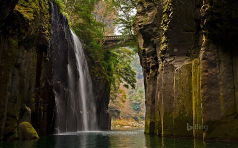 Japan Takachiho Gorge Kyushu 2016 Bing Desktop Wallpaper Preview