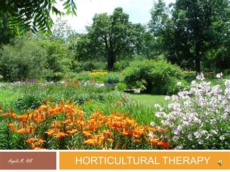 Horticultural Therapy Ppt