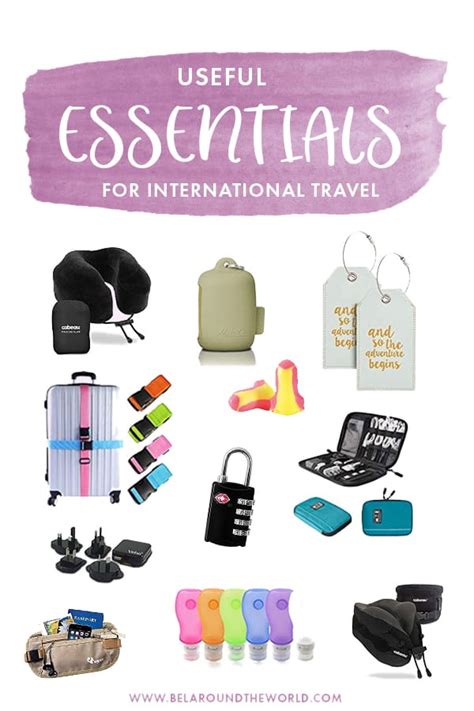 Useful Travel Accessories You Must Have Bel Around The World