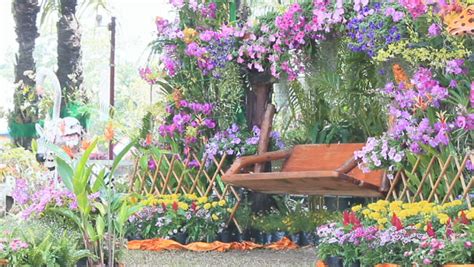 Maybe you would like to learn more about one of these? Wood Swing in the Flowers Stock Footage Video (100% ...