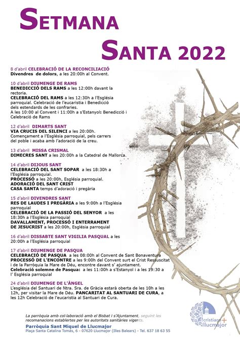 Procesiones Semana Santa Mallorca 2022 Horario Y Recorrido De Todas