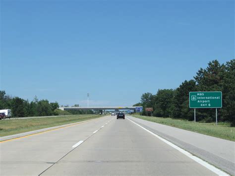 Michigan Interstate 675 Northbound Cross Country Roads