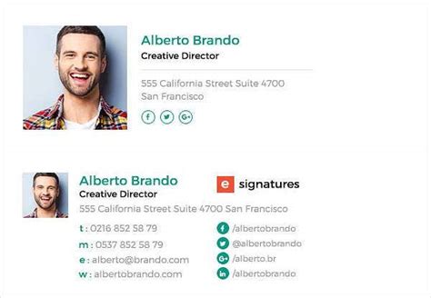 22 Professional Email Signature Designs And Templates Psd Ai