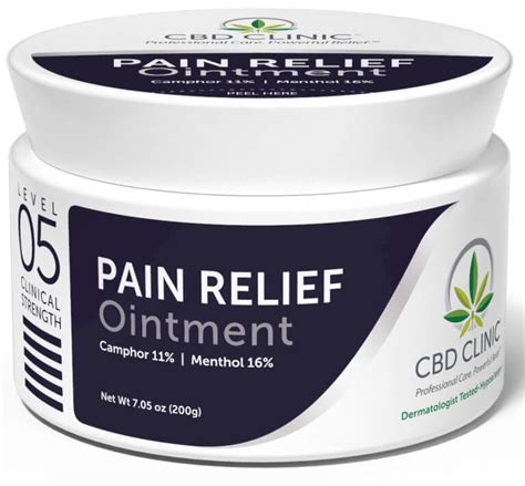 Cbd Clinic Clinical Strength Level 5 Pain Relief