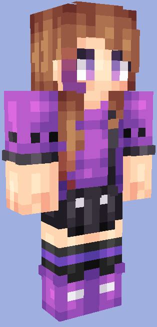 Purple Minecraft Skin