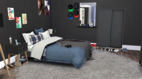 Teen Boy Room Newport At Modelsims4 Sims 4 Updates