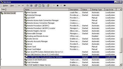 Sun One Identity Synchronization For Windows Version 10 Sp1