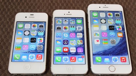Iphone 6 Size Vs Iphone 4s And Iphone 5 Plus New Exterior Features Youtube