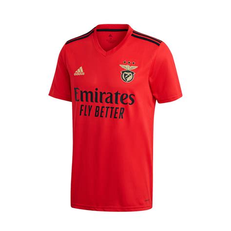 Número y nombre gratis ✅【económico y alta calidad】. Camisola adidas SL Benfica Primera Equipación 2020-2021 ...