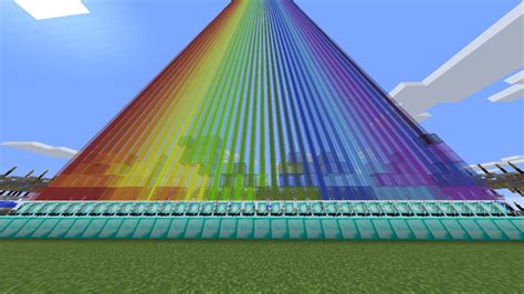 Minecraft Pics Rainbow Beacons Barf By Scscott On Deviantart