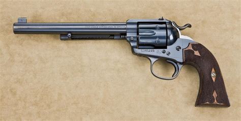 Colt Bisley Flattop Target Model Sa Revolver 38 Special Cal 7 12