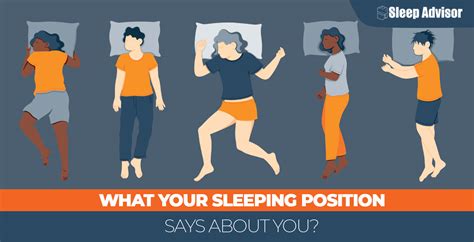 what your sleeping position says about you sleep advisor