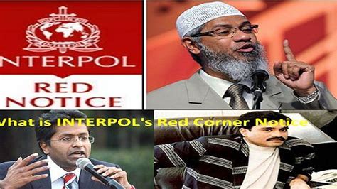 What Is Interpols Red Corner Notice And Why Is It Issued