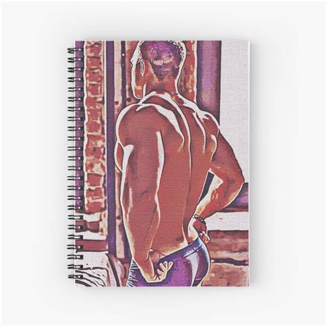 Morning Arousing Male Erotic Nude Male Nudes Male Nude Spiral Notebook By Male Erotica
