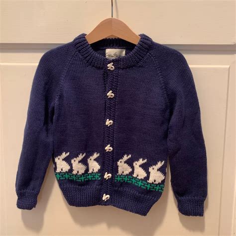 Bg 100 Cotton Bunny Sweater In 2022 Sweaters White Bunnies Navy