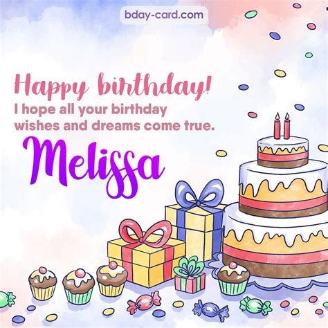 Birthday Images For Melissa 💐 — Free Happy Bday Pictures And Photos