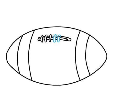 How To Draw A Football Really Easy Drawing Tutorial