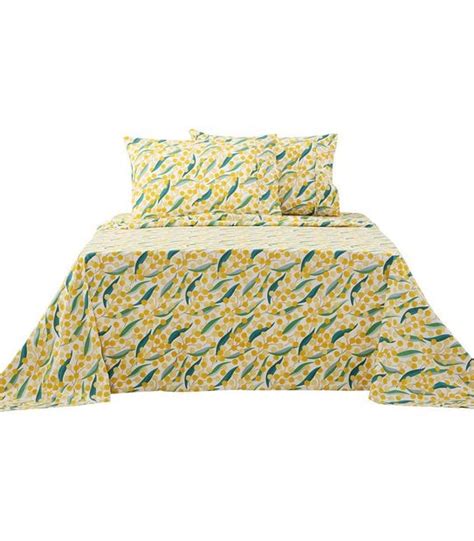 Mable Tan Sheet Set Golden Wattle Queen Bed Target Australia