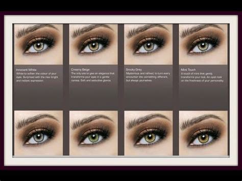 Desio Contacts Demo ALL 8 COLORS On Dark Eyes Contact Lenses For