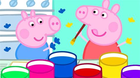 Top 110 Peppa Pig Cartoon Painting