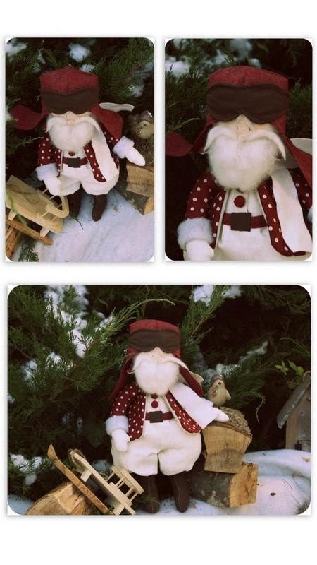 Pdf Sewing Pattern Reindeers Tutorial Santa Claus Christmas