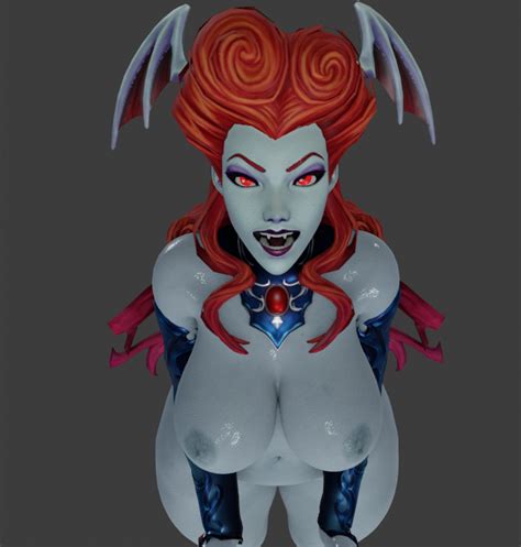 Rule 34 Big Ass Big Breasts Curvy Lightingzonex Lilith Paladins Red Eyes Red Hair Stare