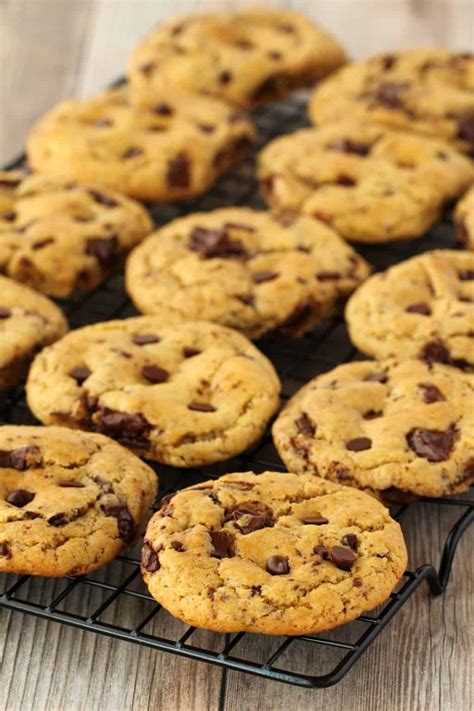 Vegan Chocolate Chip Cookies That Are Soft Chewy Slightly Crunchy Sweet And Satisfying