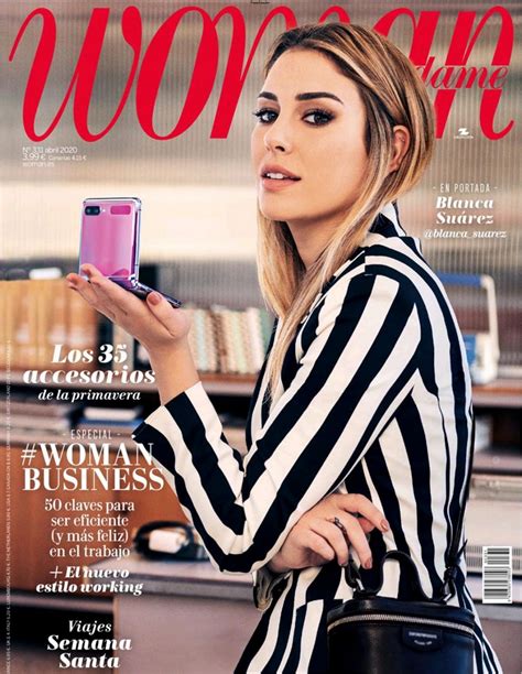 Blanca Suárez Woman Madame Figaro Magazine Spain April 2020 Issue