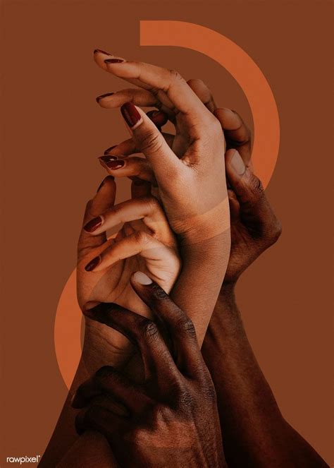 Hands Reaching Up Intertwined Premium Image By