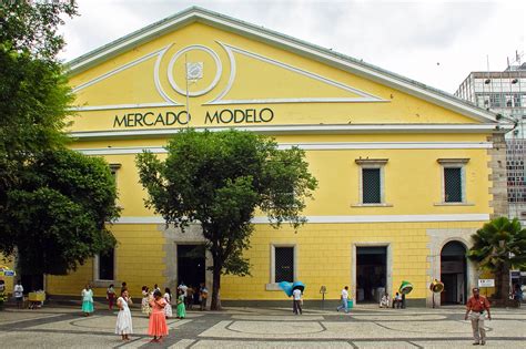 Mercado Modelo In Salvador Da Bahia Brasilien Franks