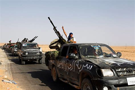 Libyan Rebels Advance On Two Critical Qaddafi Strongholds
