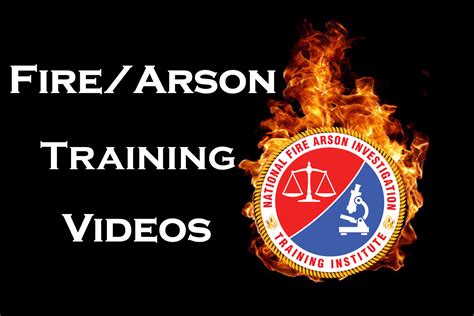Training Video Steve Riggs Presents Fire Arson Investigation