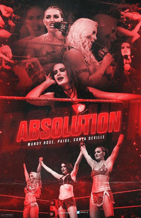Paige Mandy Rose And Sonya Deville Known As Absolution Fire And Desire