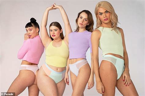 body positive underwear brand parade debuts diverse campaign daily mail online