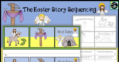 Free Printable Easter Story Sequencing Printable Word Searches