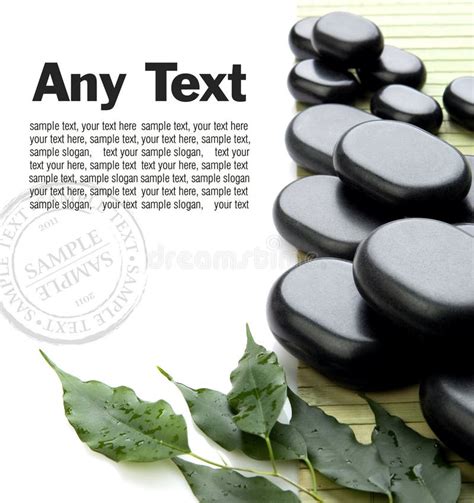Massage Stones In Basket In Wellness Holistic Spa Stock Image Image Of Relaxation Decor 37949477