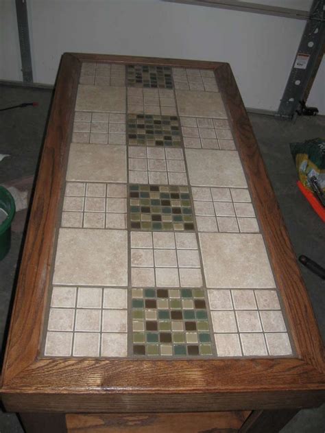 Tile A Table Top Diy Tiles Guest Rooms And Bar