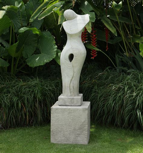 Timeless Contemporary Stone Garden Sculpture