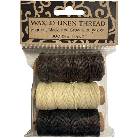 Waxed Linen Thread 3 Pk Zippy Laser Designs