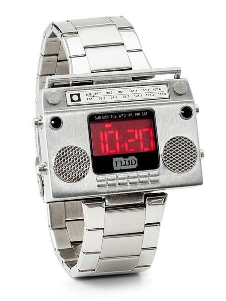 Profess Your Love For The Boombox With Your Watch Digital Lcd Display